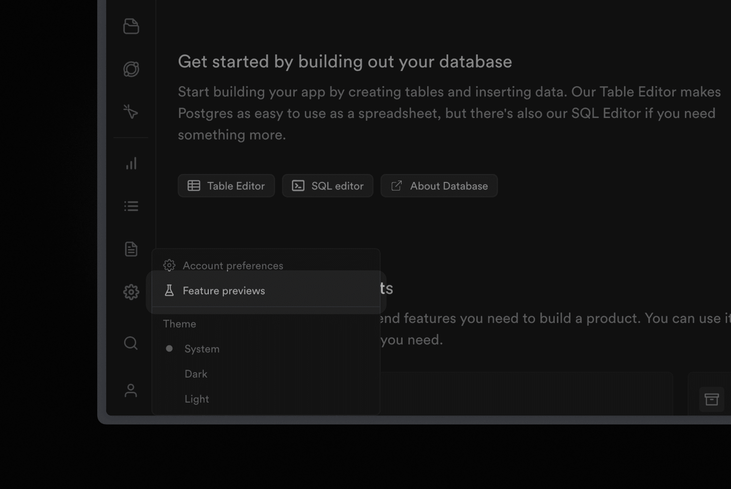 Supabase AI Feature Preview